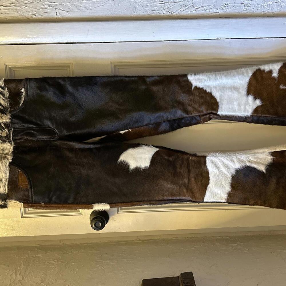 NYRVA Cow Hide Pants - Size 32
